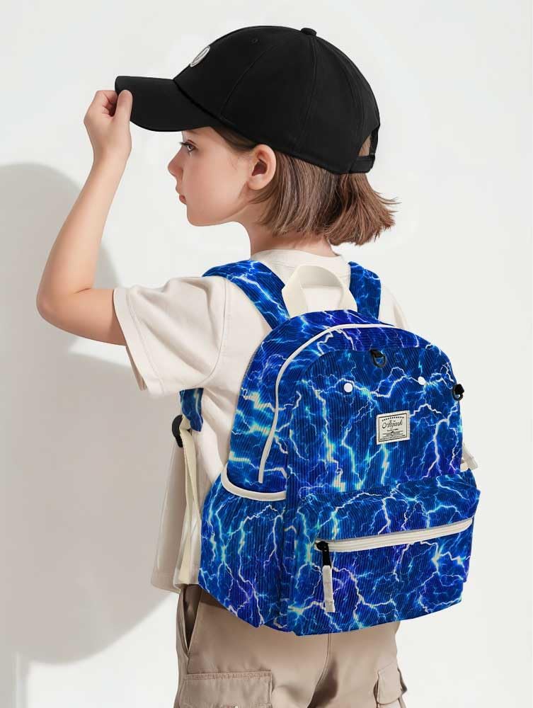 Corduroy Toddler Backpack for Boys 2-5: Preschool Backpack for Boys