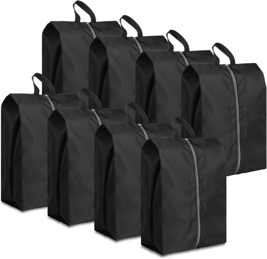 Shoe Bags for Travel, Set of 8 Pack Shoe Travel Bags for Packing, Large Waterproof Portable Travel Shoe Bag with Zipper Travel Essentials Women for and Men
