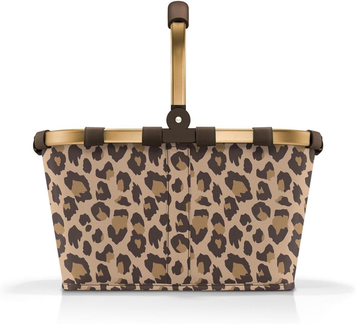 reisenthel carrybag leo macchiato - Sturdy shopping basket with plenty of storage space and practical inner pocket - Elegant and water-repellent design