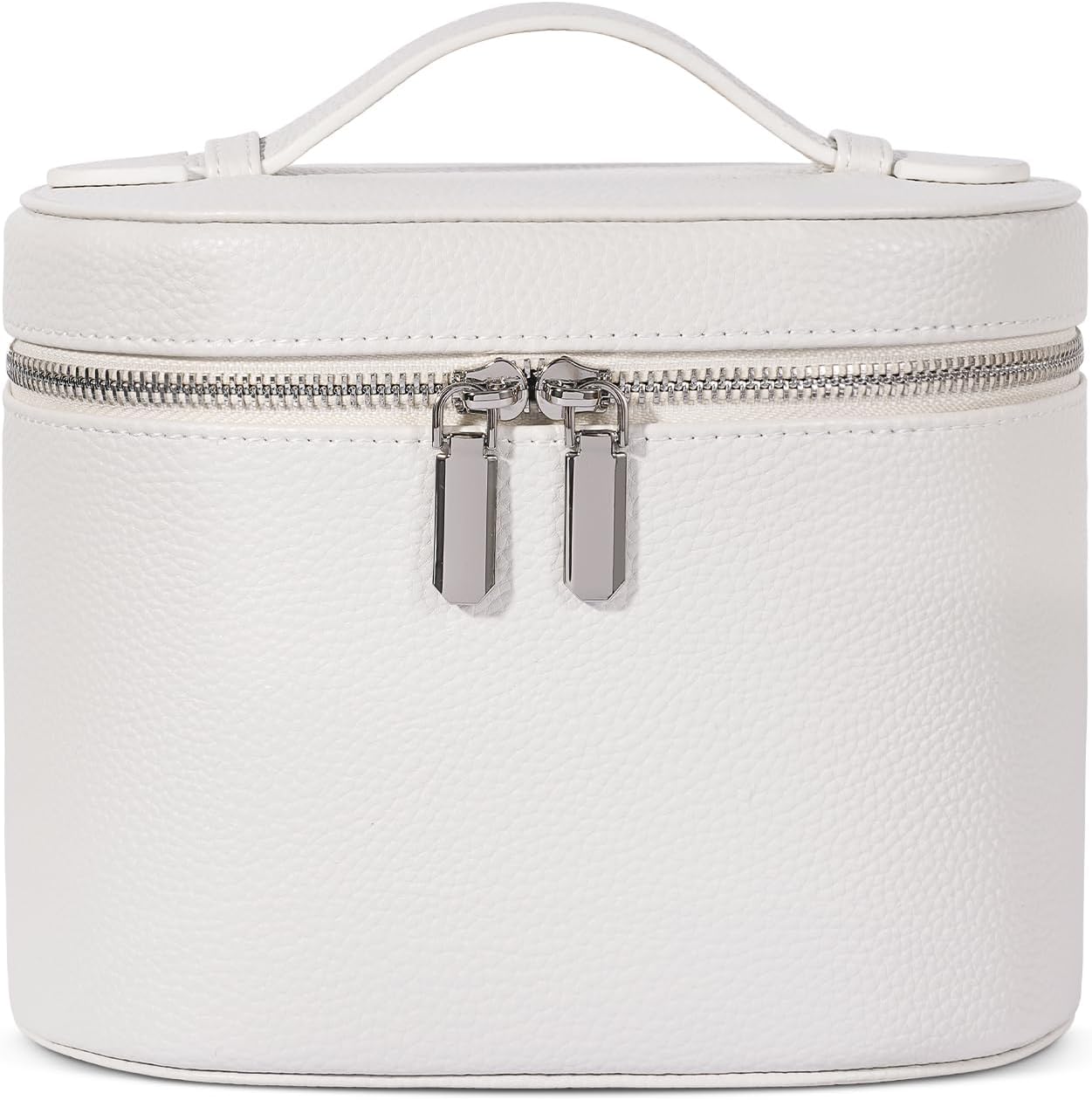 Makeup Bag, Travel Make up Case with Compartments and Handle, Portable Cosmetic Organizer Bags,Toiletry Bag for Women