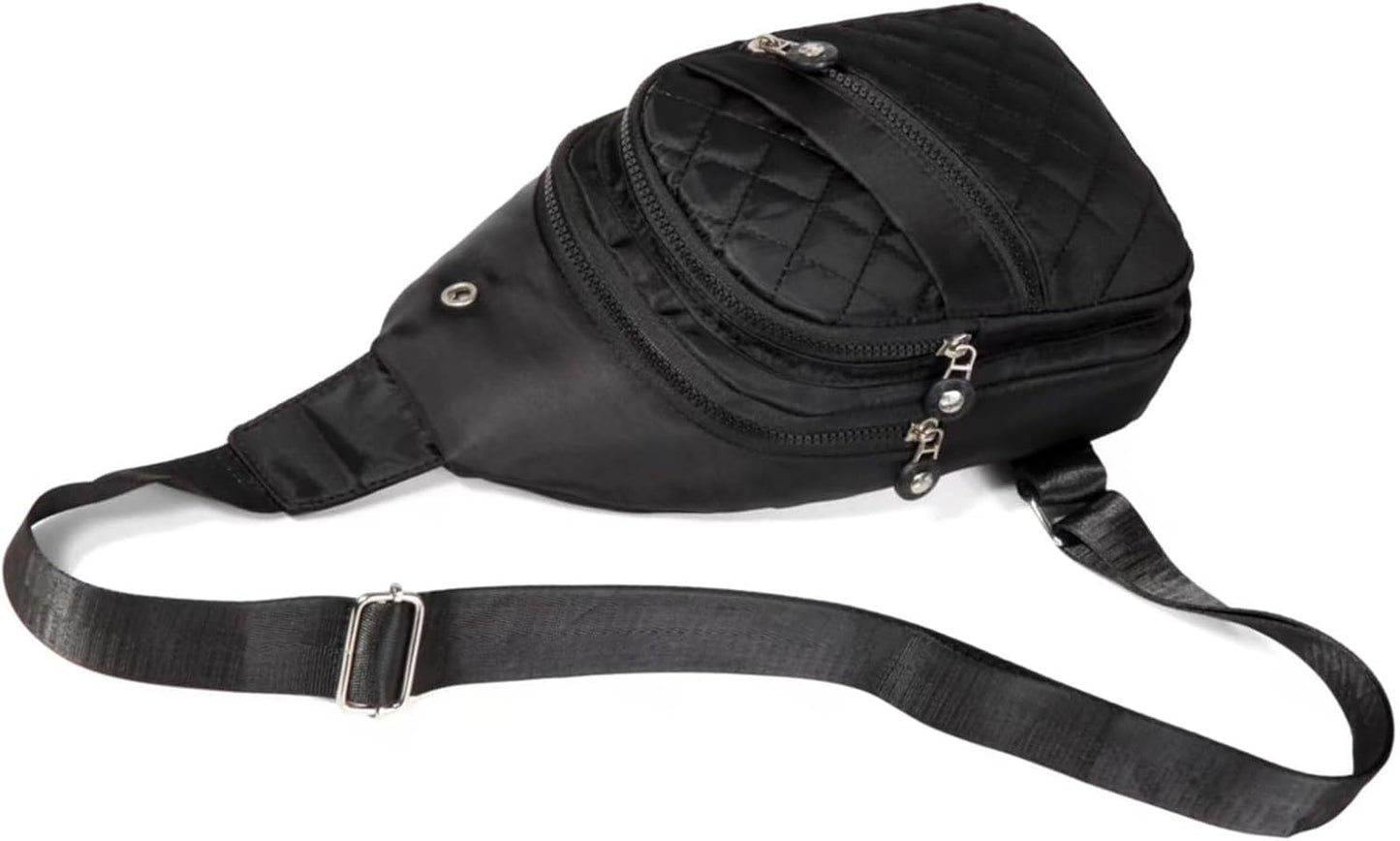 EVANCARY Small Sling Bag for Women Men, Sling Backpack Chest Daypack Crossbody Bag for Travel Outdoor Hiking