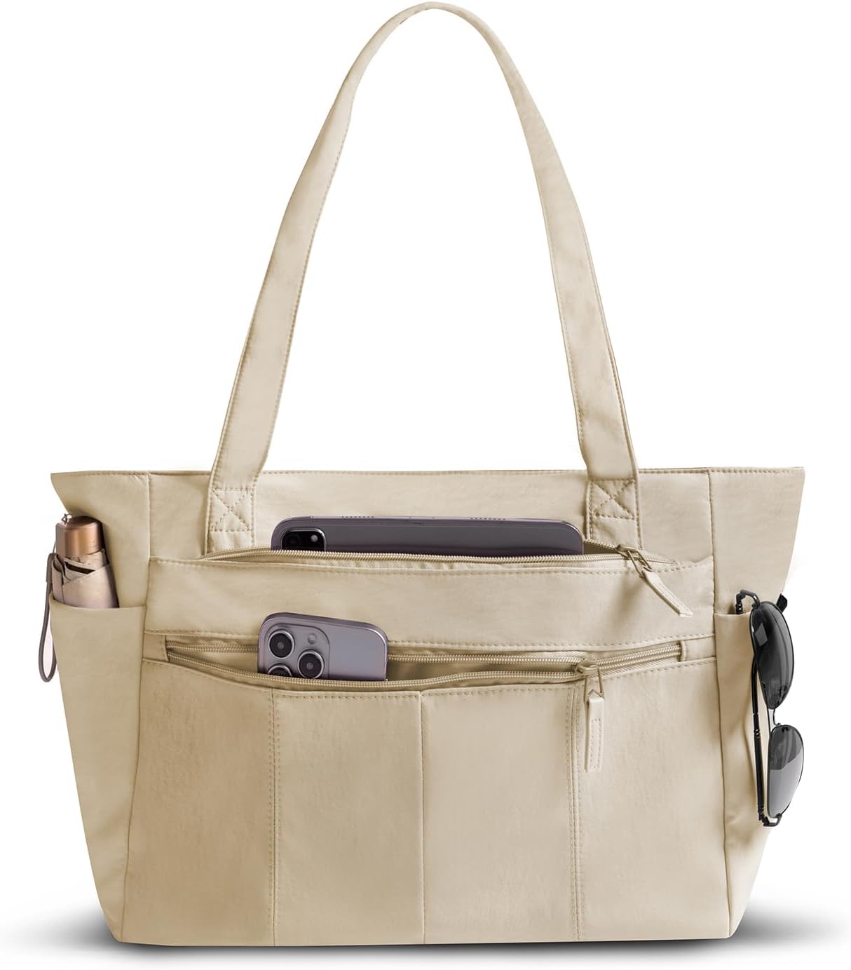 Tote Bag for Women Shoulder Bag Work Bags with Zipper Lightweight Handbags for Travel,Work,School