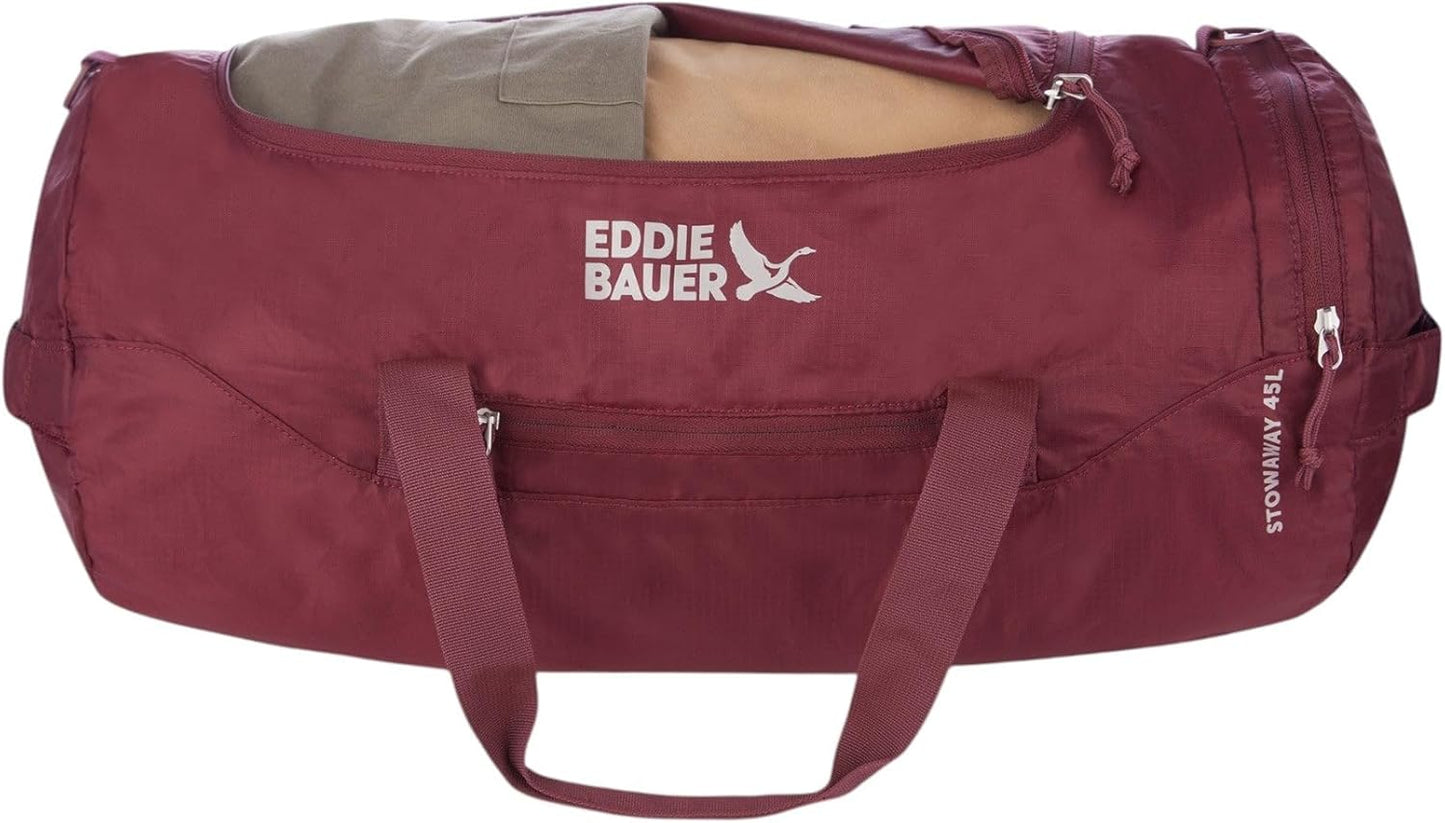 Eddie Bauer Stowaway Packable 45l Duffel Bag-Made from Ripstop Polyester
