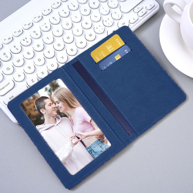 Passport Holder Cover Case Travel Wallet Cover Passport Leather Card Case RFID Blocking Document Organizer Travel Accessories for Women Men