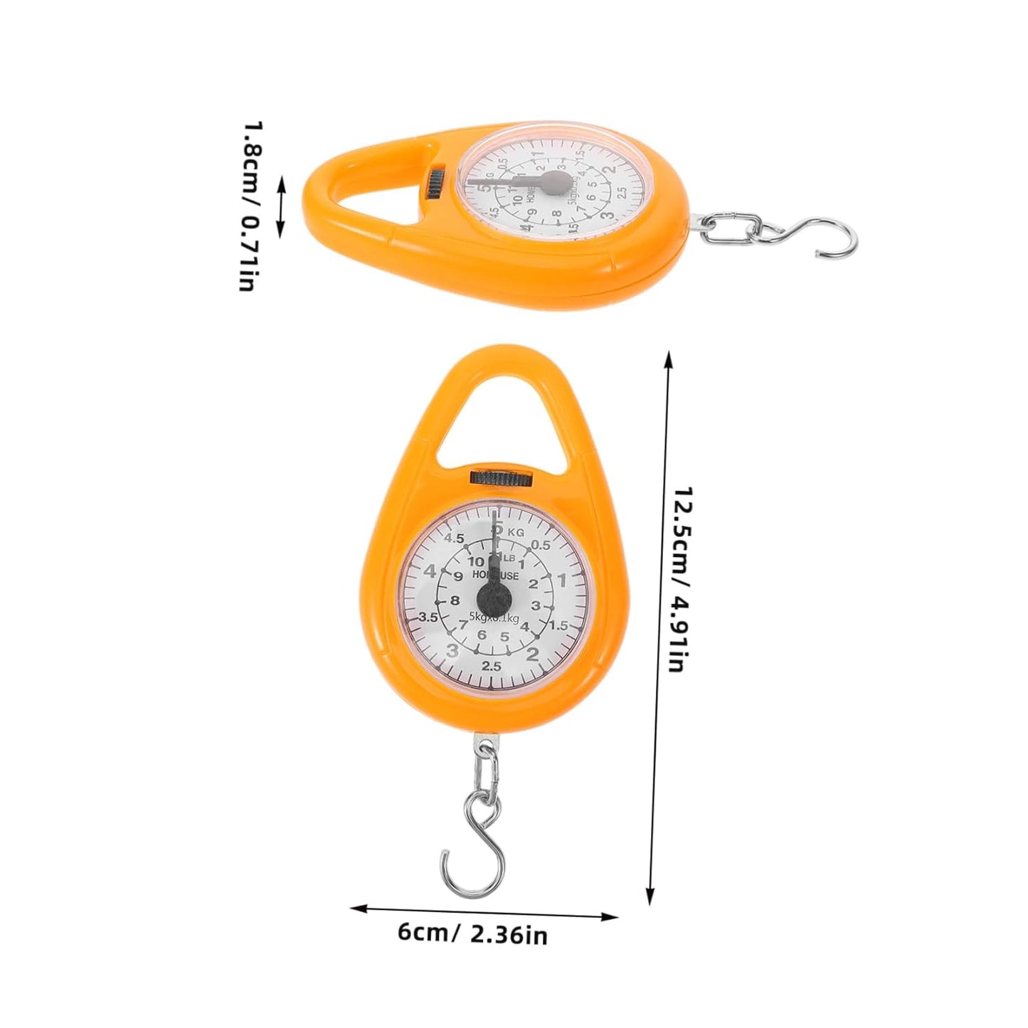Travel Luggage Scale Digital Weight Scale Spring Balance Compact and Portable for Travel