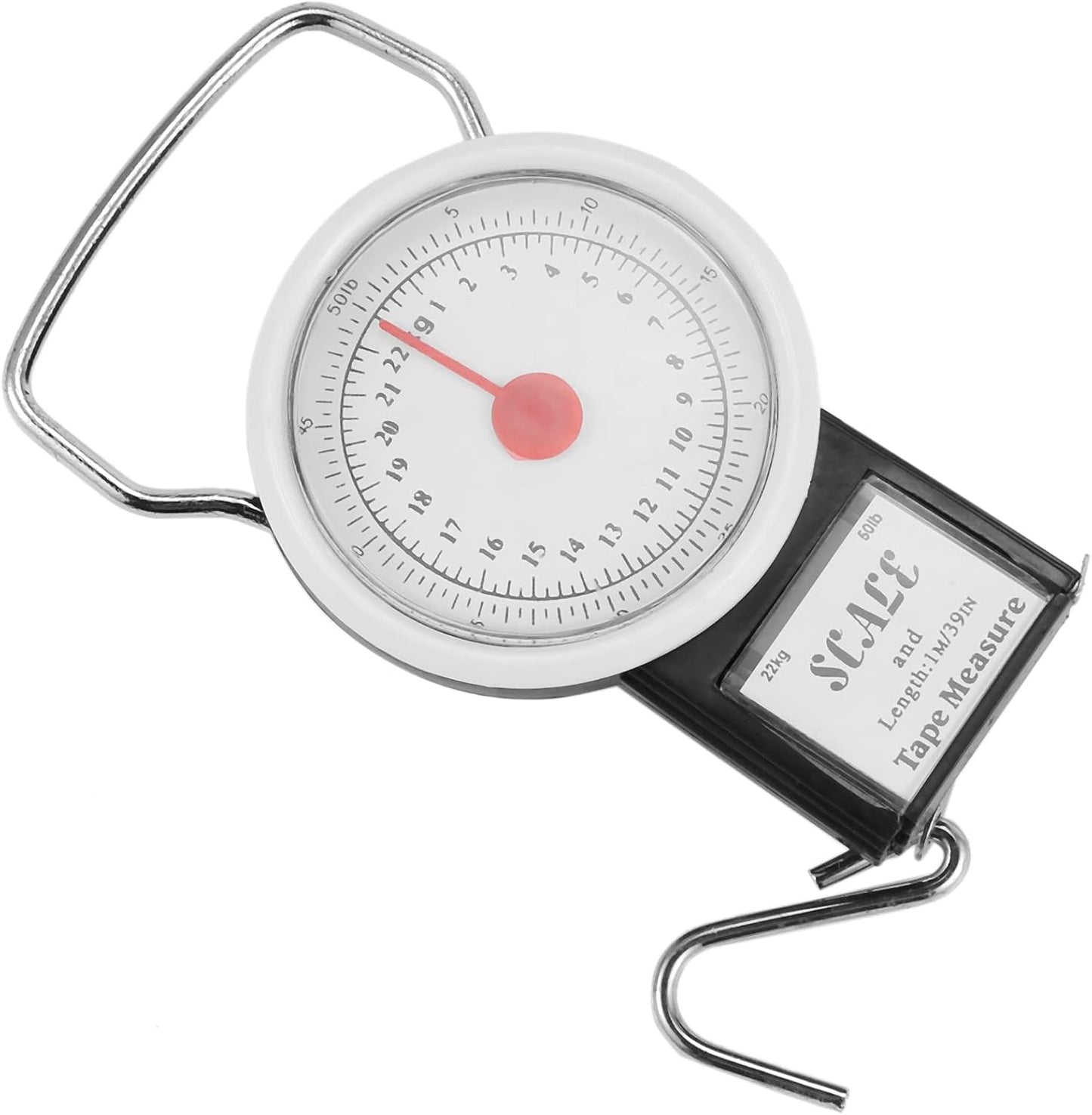 Portable Luggage Travel Scale Suitcase 22kg 50lb Measuring Tape