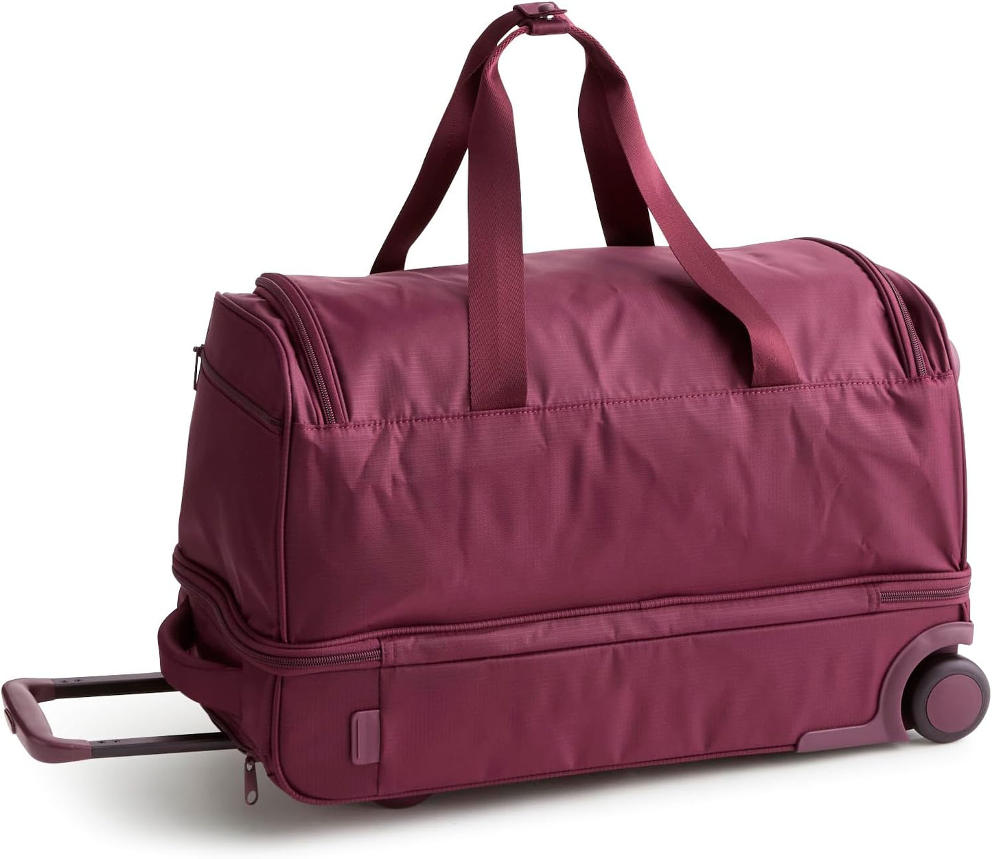 Vera Bradley Women's Ripstop Adair Rolling Duffel Travel Bag