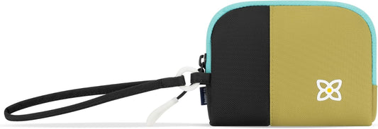 Sherpani Jolie, Lightweight Travel Pouch, Cosmetic Bag, Recycled Wristlet Bag, Toiletry Bag for Women, Travel Gift (Alchemy, Small)