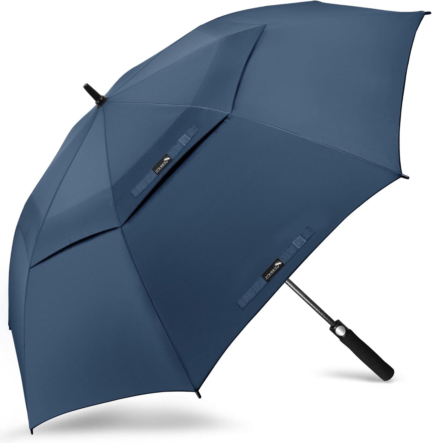 ZOMAKE Golf Umbrella Windproof, Extra Large Oversized Heavy Duty Double Canopy for Rain, Sports