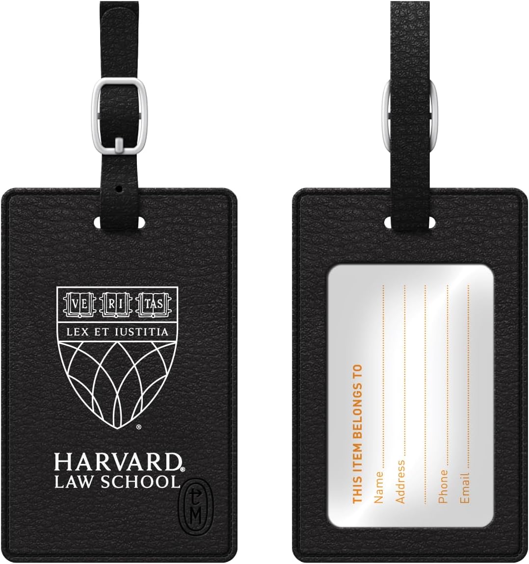 OTM Essentials Berklee College of Music Faux Leather Luggage Tag, Durable Travel Accessories with