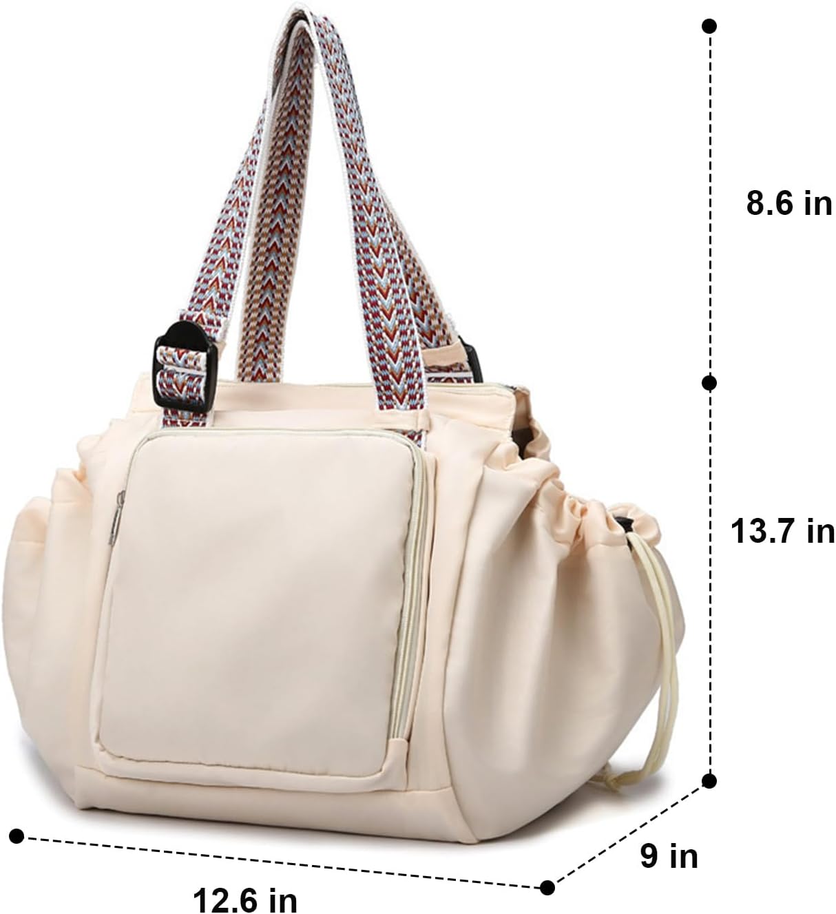 Gym Bag,Foldie Travel Tote Bag,Sports Weekender Bags for Women,Large Capacity Multifunctional Organizer Bag
