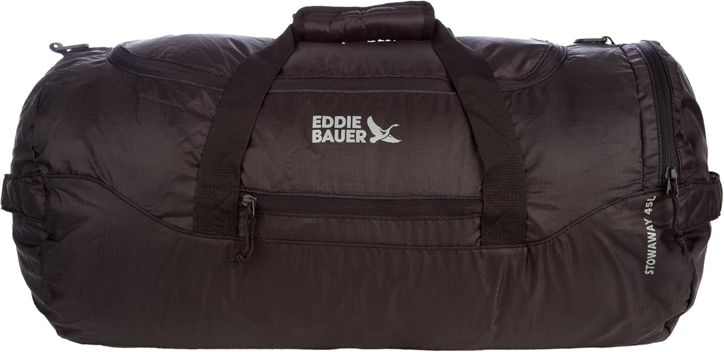 Eddie Bauer Stowaway Packable 45l Duffel Bag-Made from Ripstop Polyester