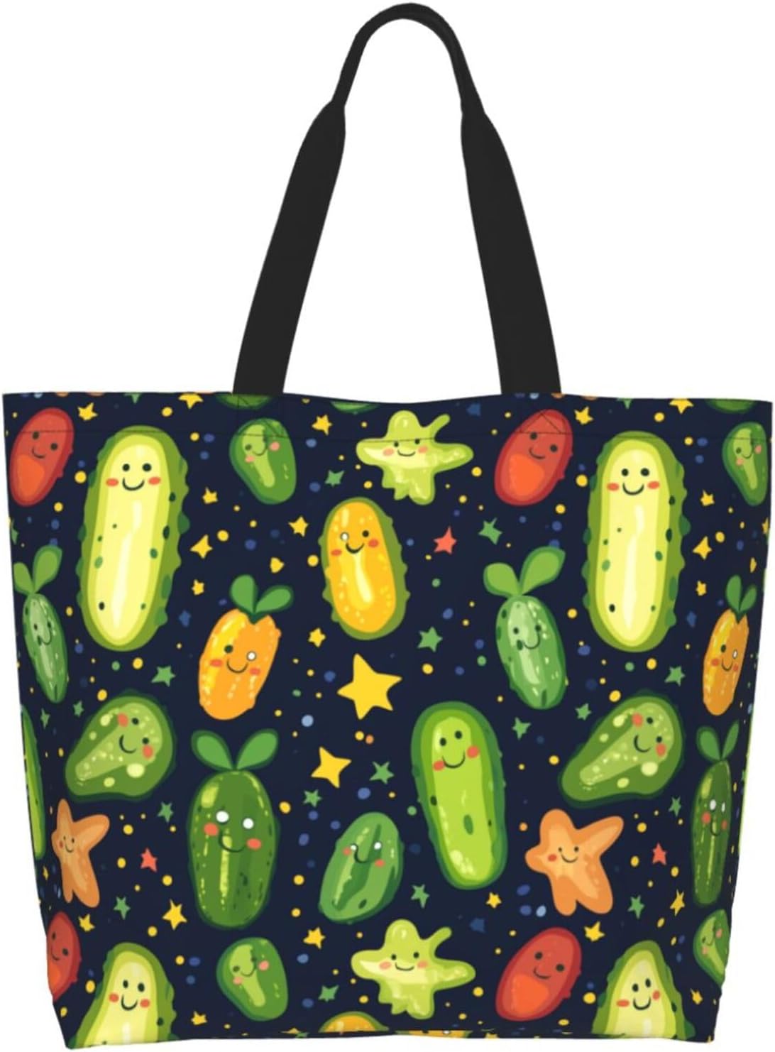 Tote Bag Beach Bag for Women Reusable Grocery Large Shopping Shoulder Bag Travel Handbag