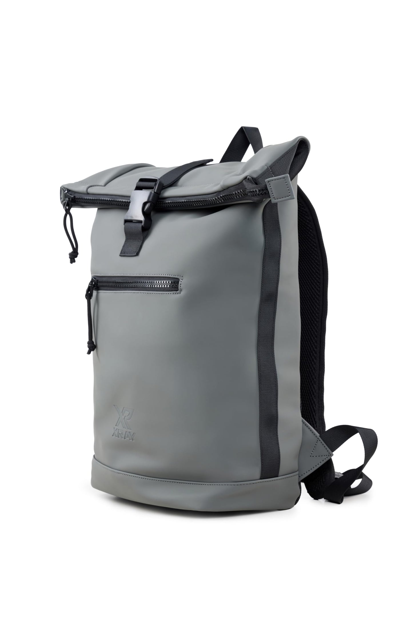 X RAY Expandable Roll Top Waterproof Trendy Backpack With Laptop Pocket (Slate)