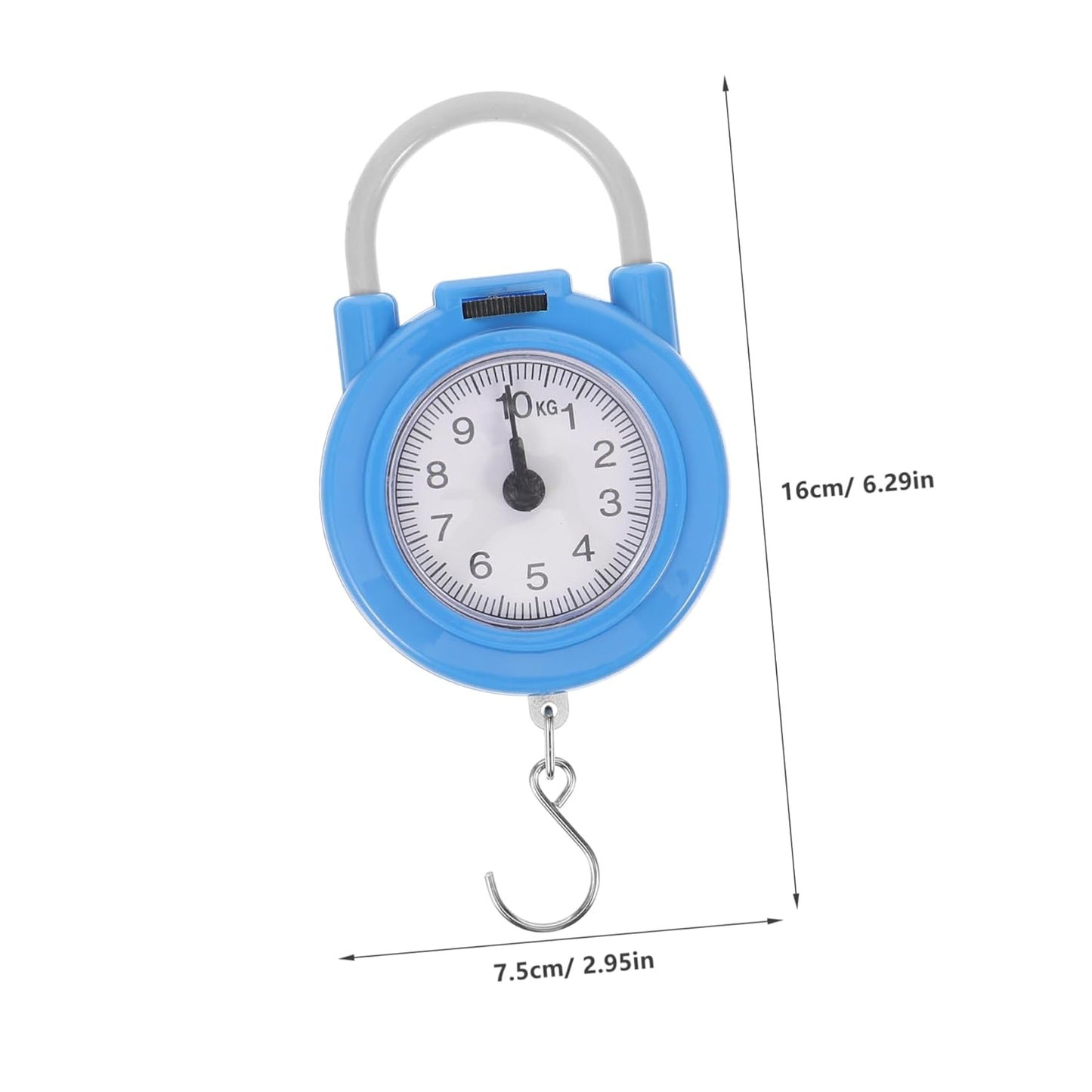 LIFKOME Travel Suitcase Scale Handheld Portable Scale Bag Weight Hook for Travel Fishing Hunting Kitchen Mechanical Hanging