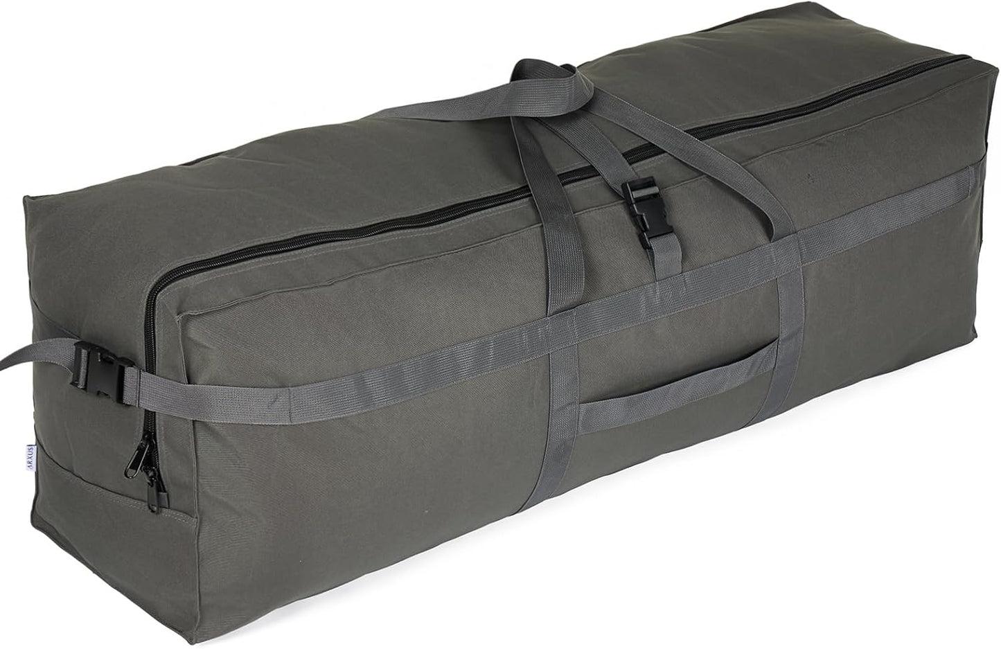 Arxus Large Duffel Bag, Waterproof Carry on Weekend Overnight Storage Bag over Luggage for Airline, Travel, Camping, Moving