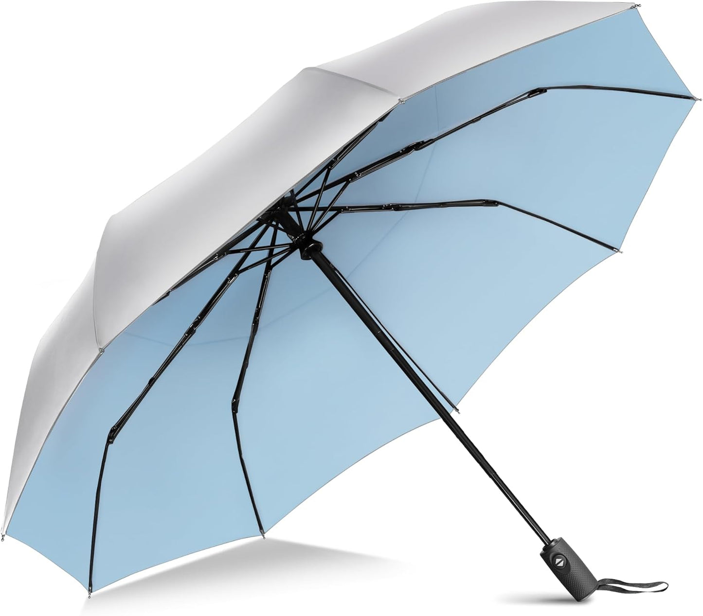 ZOMAKE UV Umbrella for Sun Protection UPF 50+,Travel Compact Sun Umbrellas UV Blocking Small Auto Open Portable for Walking