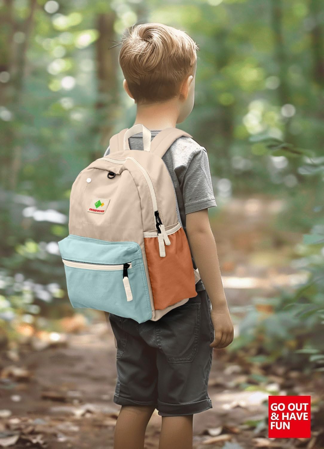 Toddler Backpack for Boys Girls 2-5: Preschool Backpack for Boys Girls - Cute Kids Backpack for Boys Fit Folder