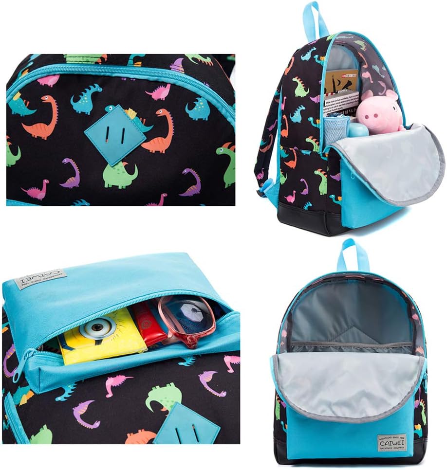 CAIWEI kids backpack,Fashion children's school bags 15inch Light Blue