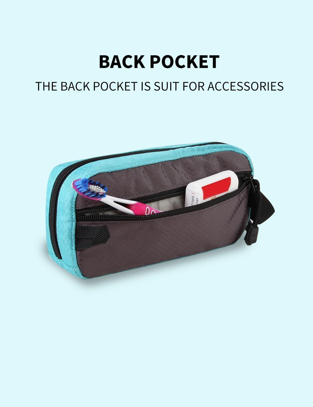 GOX Travel Toiletry Bag Dopp Kit Case for Men Multifunction Packing Organizer Pouch