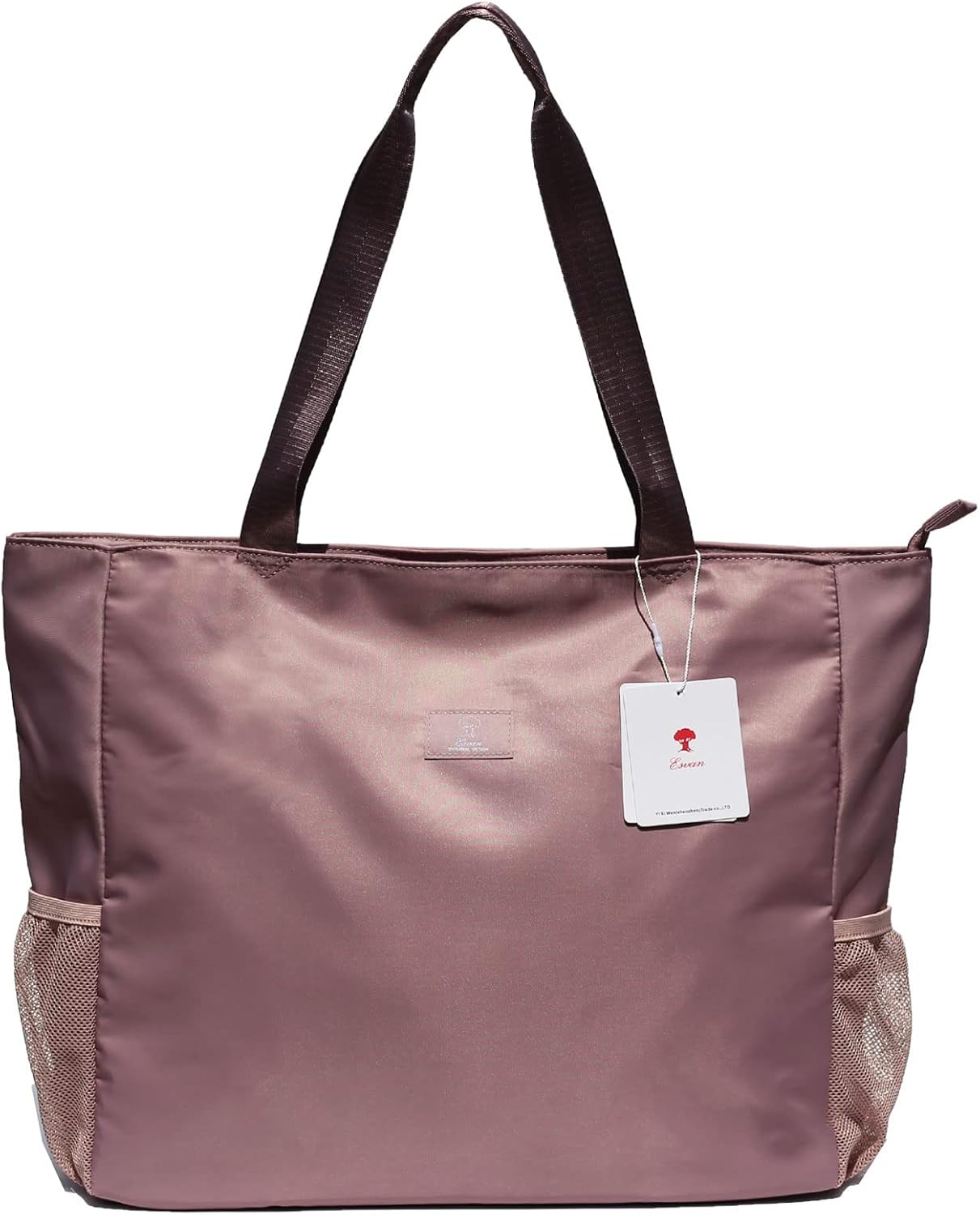 LARGE BEACH BAG Water Resistant Lightweight 20 inch Women Oversize Tote Bag for Gym Beach Travel Pool Yoga Nurse