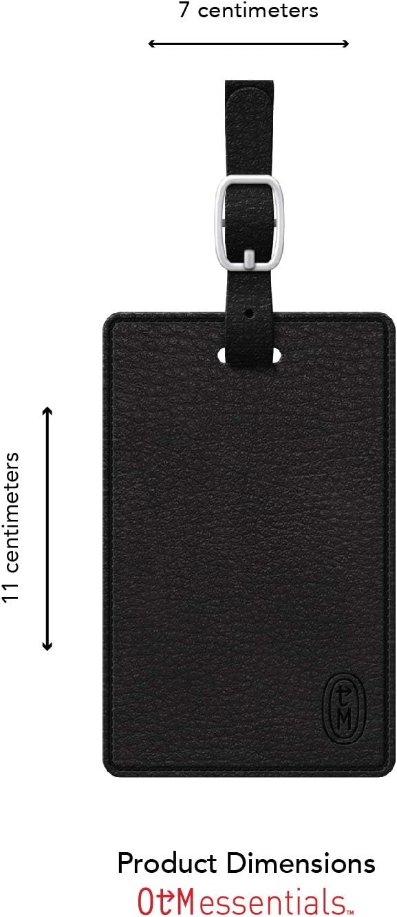 OTM Essentials Penn State University Faux Leather Luggage Tag, Durable Travel Accessories with Adjustable Strap and ID Card, Tokyodachi Classic