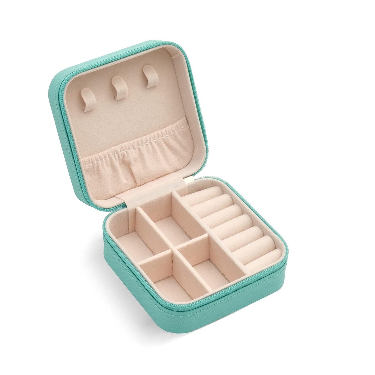 TRODANCE Mini Jewelry Travel Case, Small Portable Jewellry Organizer Box Portable Display Storage