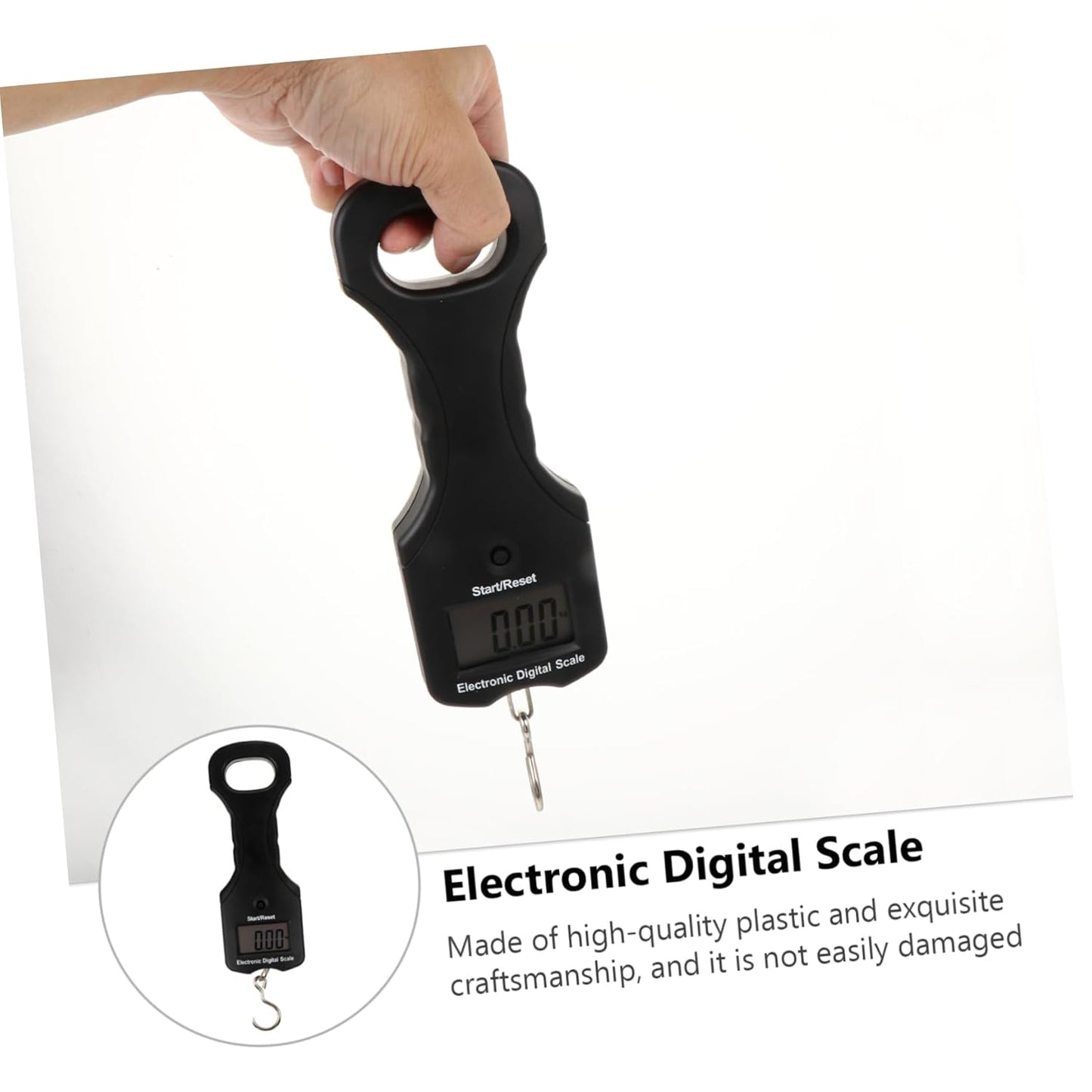 Portable Electronic Luggage Scale 30kg Digital Hanging Scale Travel for Luggage