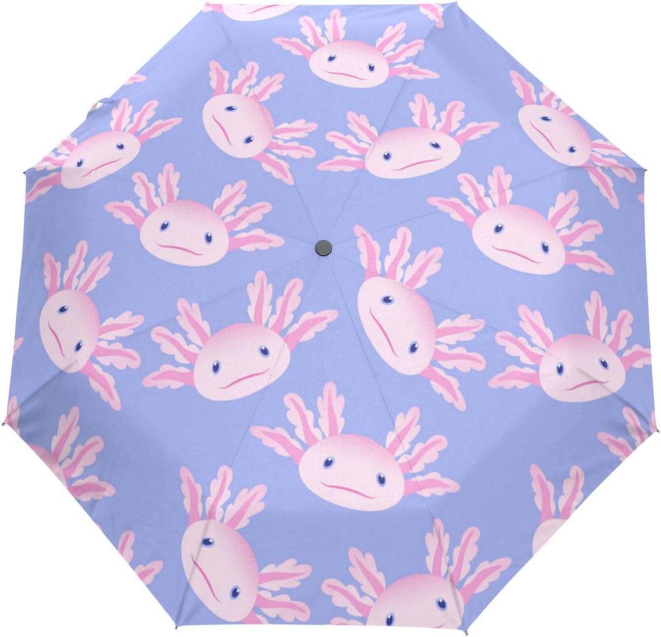 Automatic Umbrella One Touch Auto Open and Close Button Compact Travel Umbrella for Women Men Kid