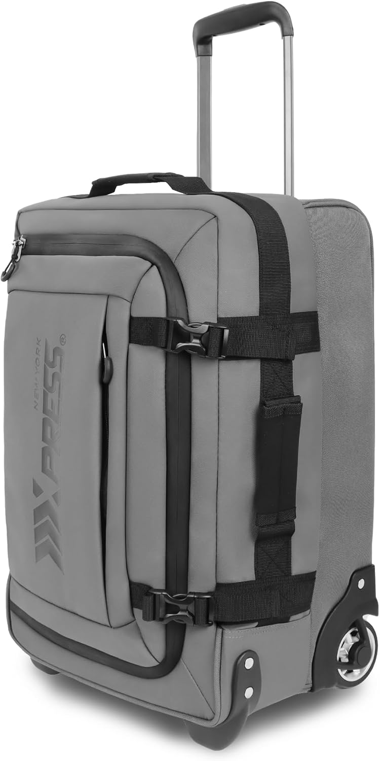 20'' Rolling Duffle Bag w/Wheels,Rolling Duffle Bag w/Handle,Carry on Luggage Travel Duffle Bags