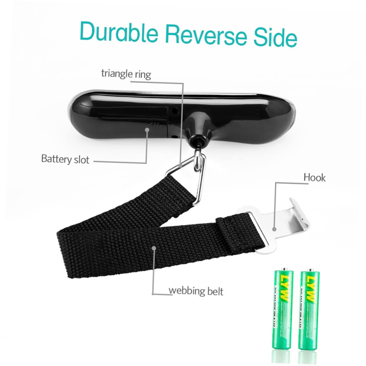 Travel Accessories Luggage Weight Scale Portable Hanging Scale Led Display Tare Function