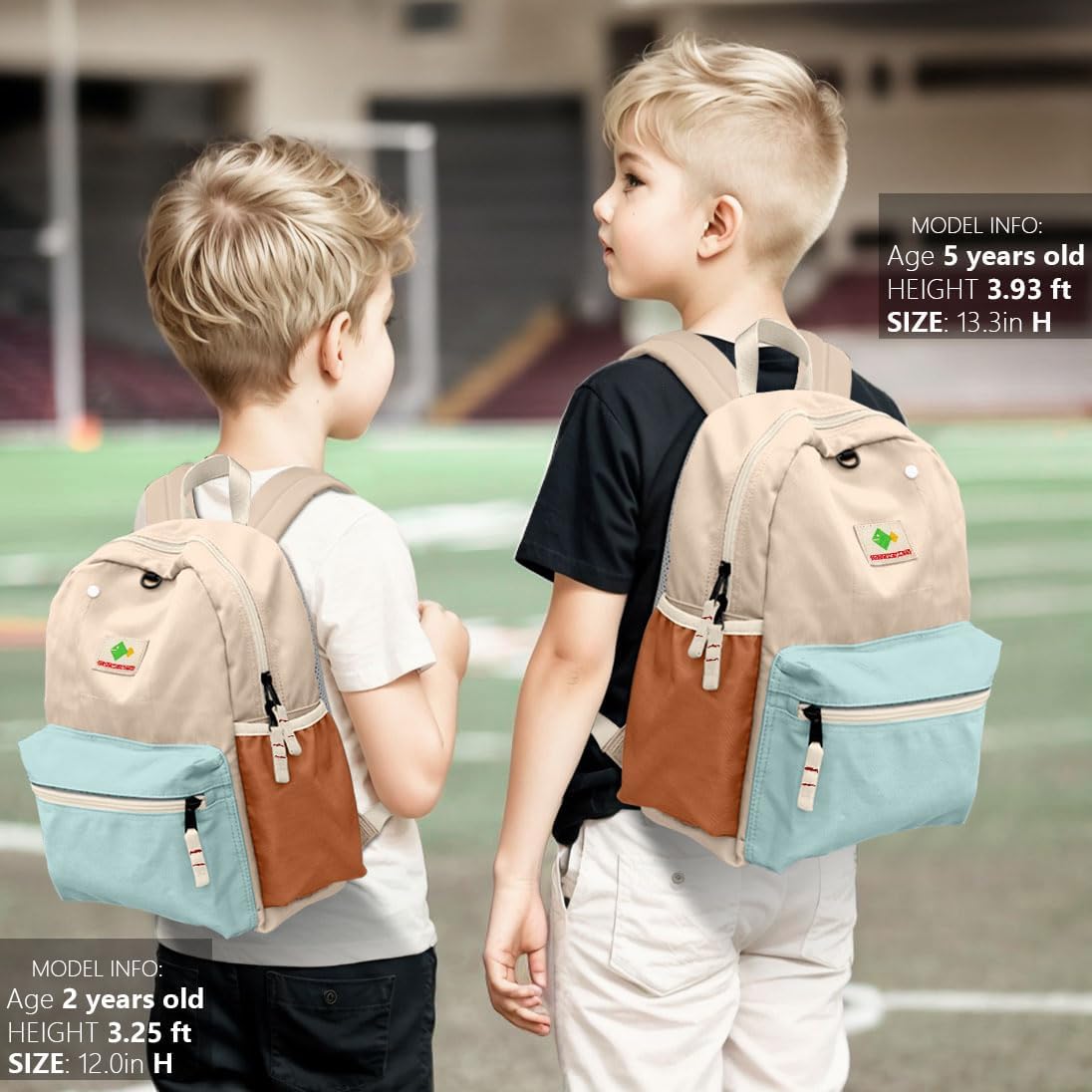Toddler Backpack for Boys Girls 2-5: Preschool Backpack for Boys Girls - Cute Kids Backpack for Boys Fit Folder