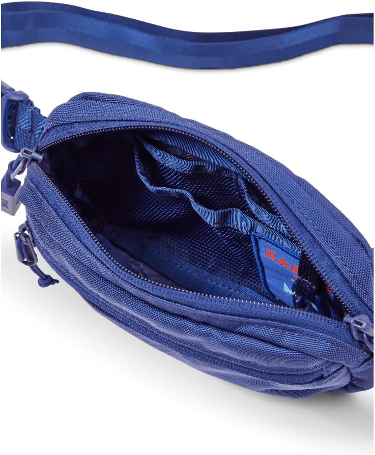 Baboon to the Moon Fanny Pack - Trendy, Compact, Water-Repellent Waist Bag in Multiple Colors and Sizes for Men and Women (Navy, Mini (1.5L))