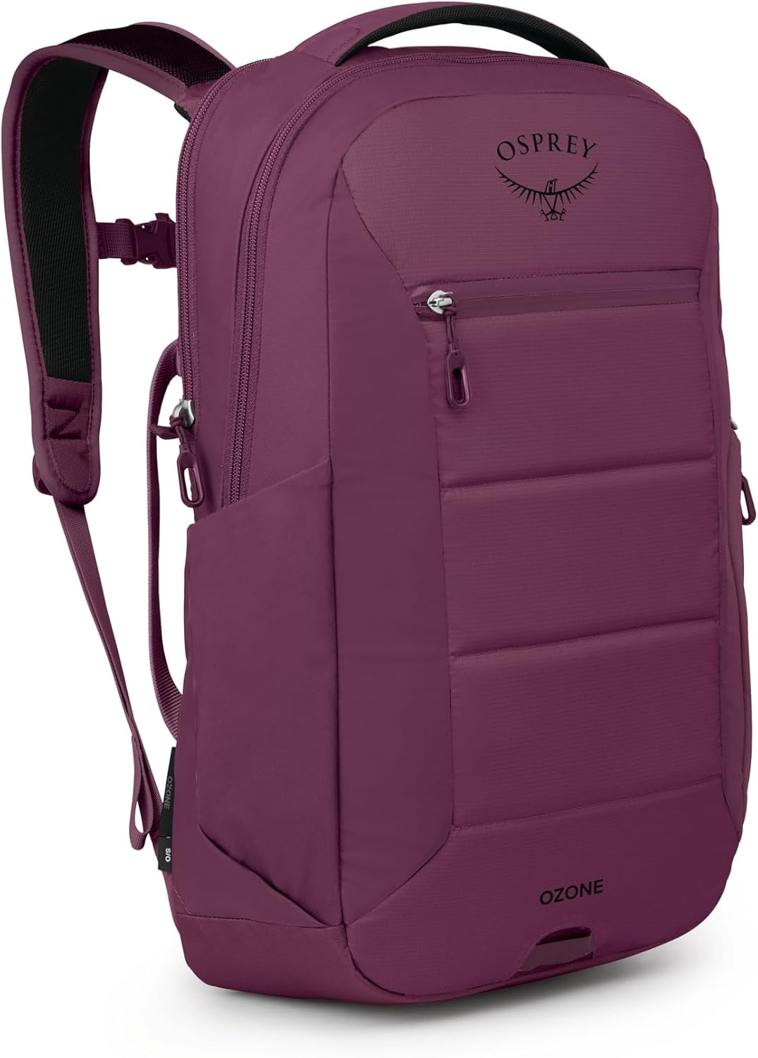 Osprey Ozone Laptop Backpack with Ventilated AirScape™ Backpanel - Lightweight Travel Backpack with 16” Laptop Sleeve - Carry-On Compatible Travel Bag for Men and Women, Moody Burgundy