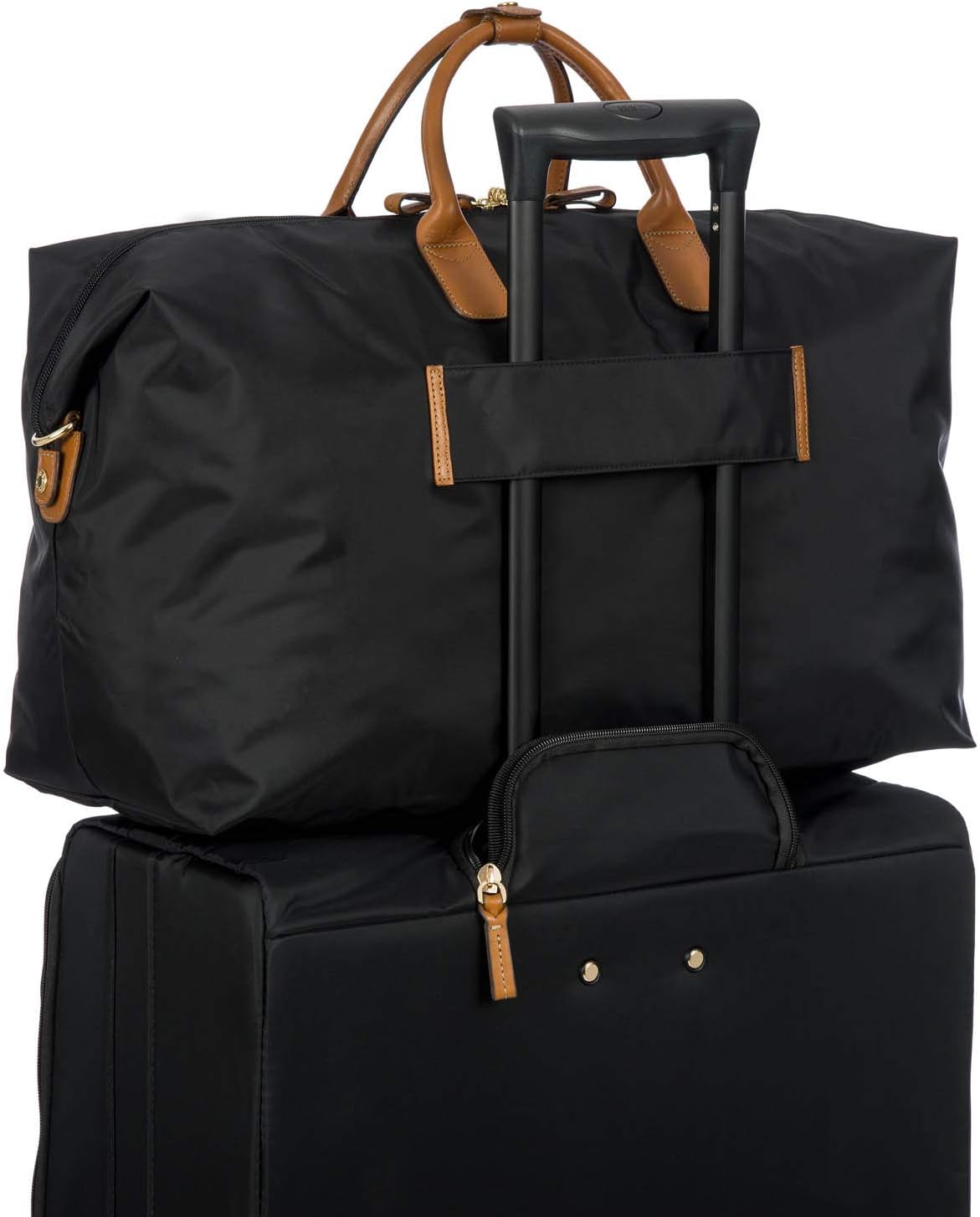 Bric's X-Travel Deluxe Duffle for Men and Women - Lightweight Overnight Carry On Travel Luggage