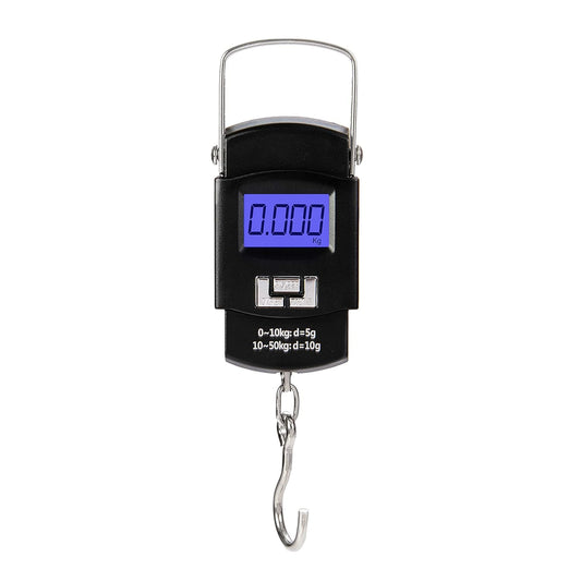 Portable Luggage Scale 50kg/110lb Electronic Digital Suitcase Weight Scale Travel Bag Hanging Weighing Scale