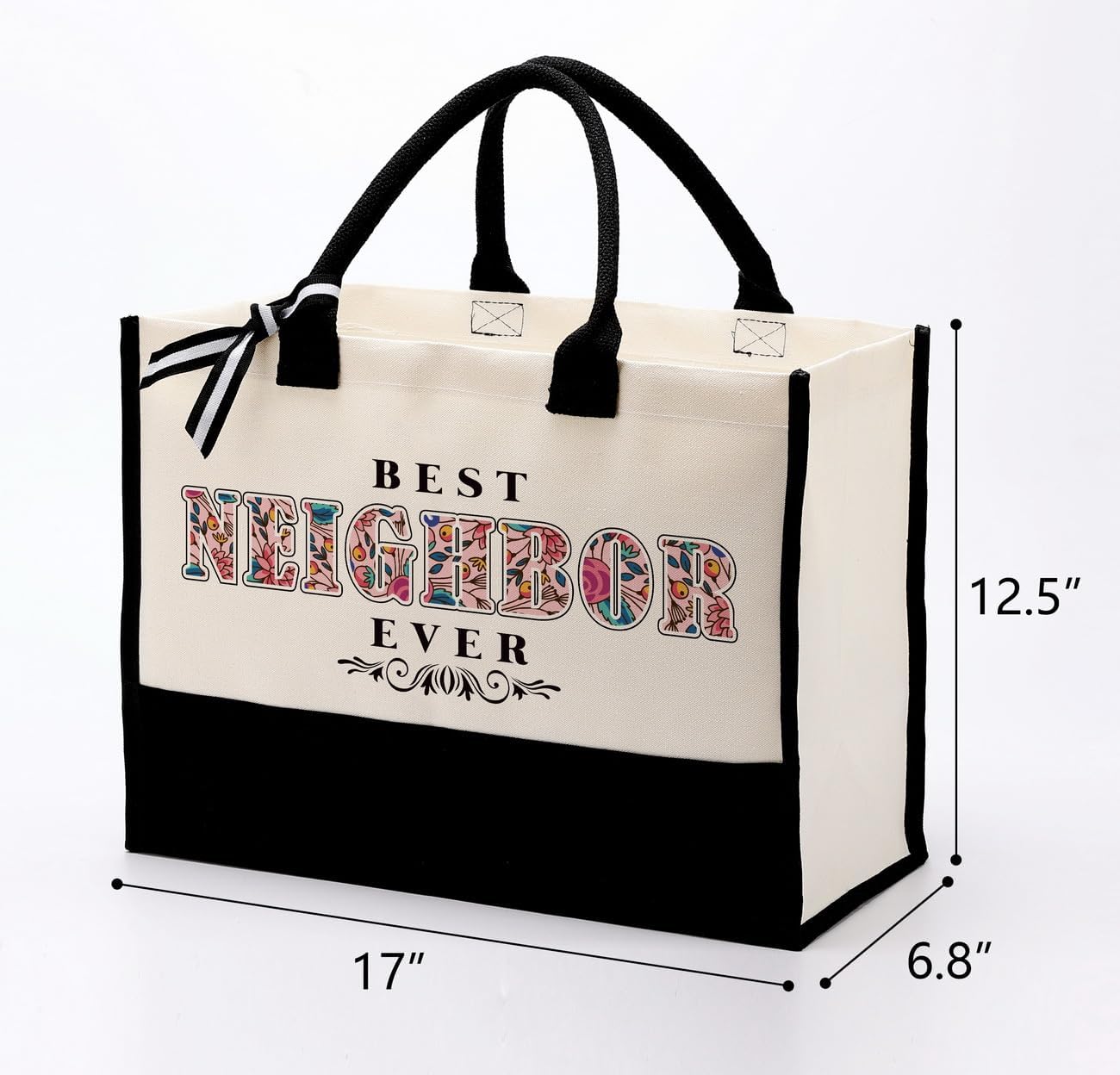 Gkwa Canvas Tote Bag for Gifting, Women Cotton Canvas Bag, Reusable Shopping Bag