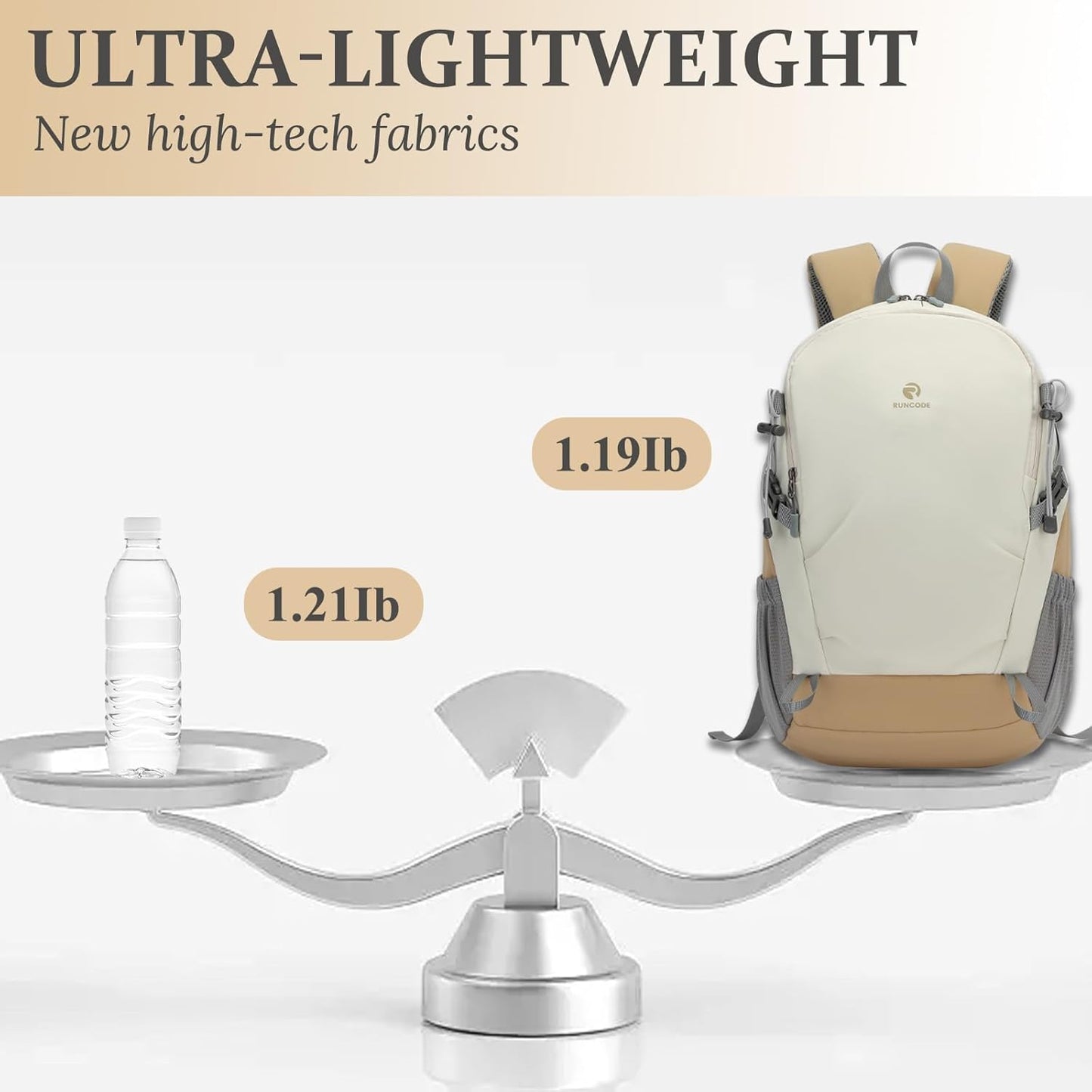 Hiking Backpack for Men Women, 25L Lightweight Travel Backpack Camping Daypack for Outdoors