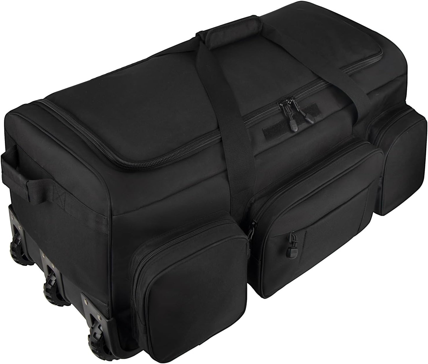Rolling Duffle Bag with Wheels, 120L Military Luggage Bag for Travel,Large Tactical Heavy Duty Duffel Bags for Deployment Camping Sporting & Outdoor Adventures