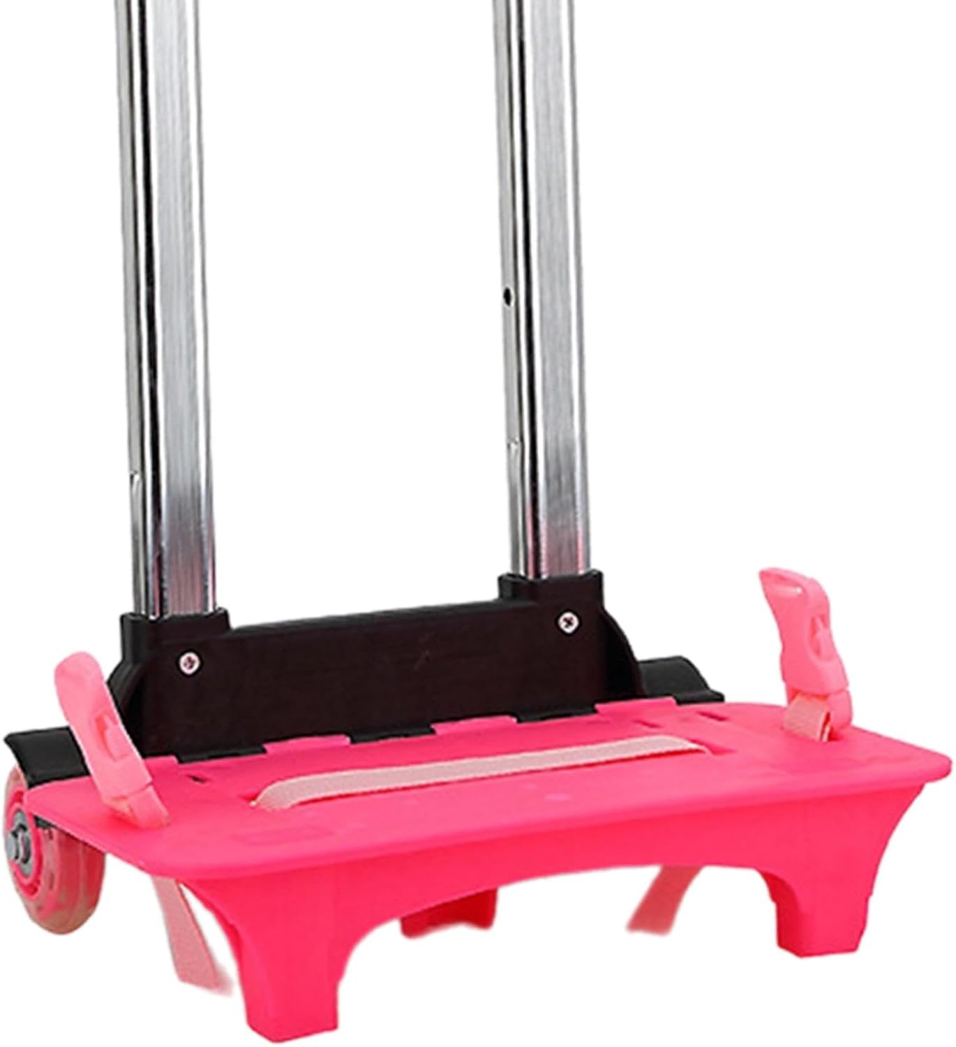 Generic Wheeled Backpack Cart for Travel And Shopping, 2 Wheel Pink