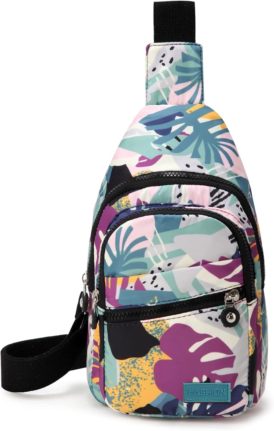 EVANCARY Small Sling Bag for Women Men, Sling Backpack Chest Daypack Crossbody Bag for Travel