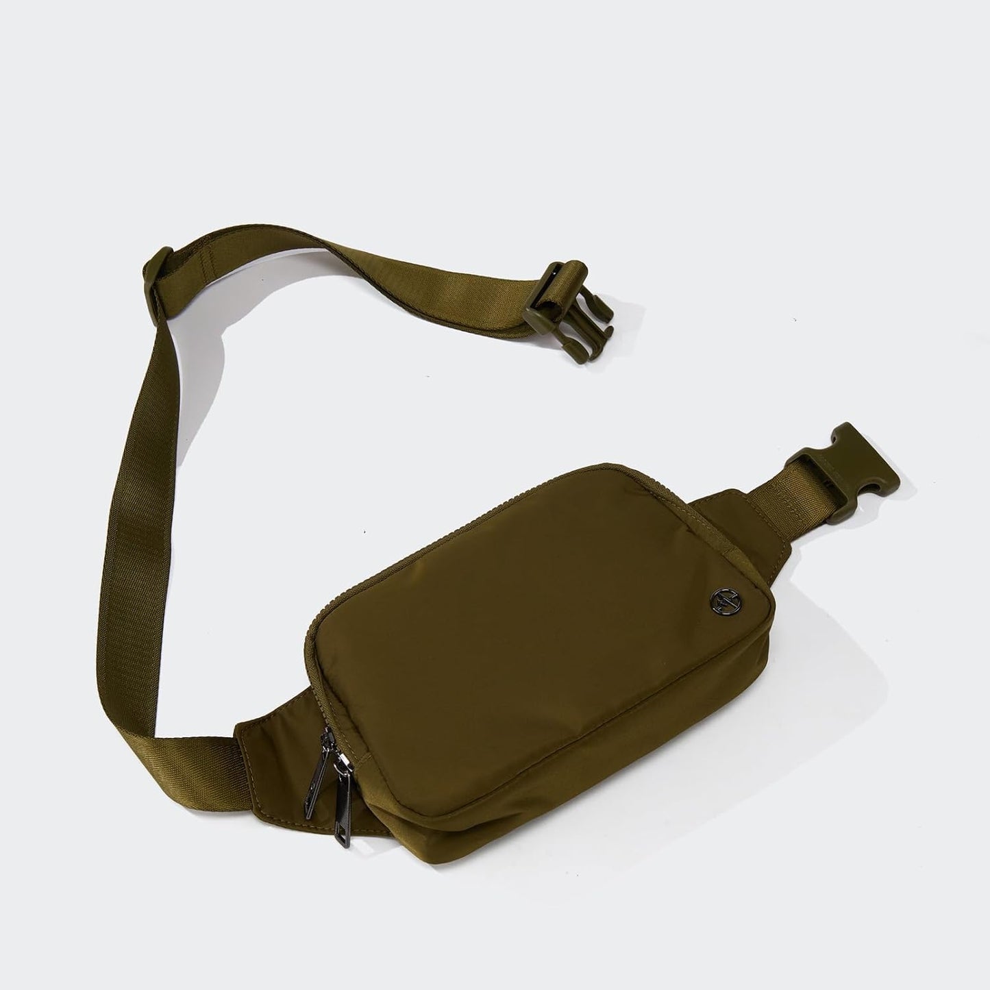 Pander Belt Bag Large 2L, Nylon Fanny Pack Purse for Women and Men with Adjustable Strap