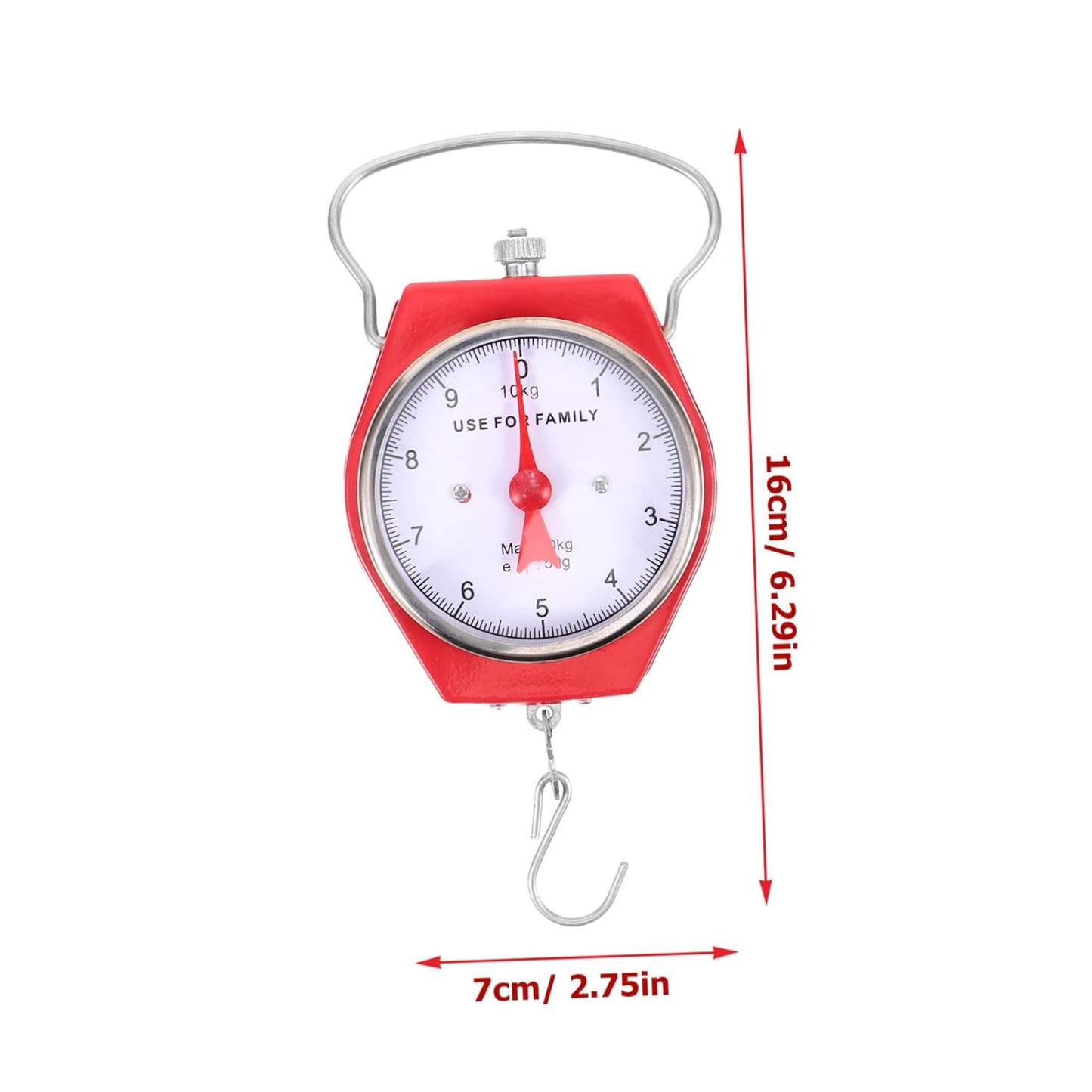 Fishing Spring Scale Fish Weighing Scale for Travel Handheld Bag Scale Portable Luggage Weighing Scale with Luggage Hook