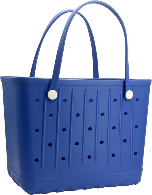 GBB Rubber Large Beach Tote Bag Portable Travel Bag Waterproof Travel Handbags for Beach all Purpose Storage Bags