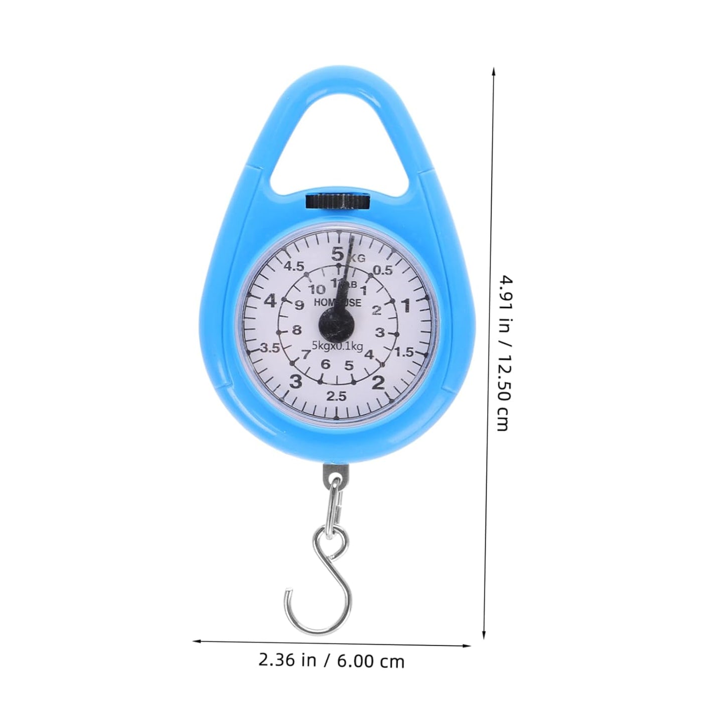 CHILDWEET Mechanical Spring Scale for Luggage Portable Hanging Scale Single-Point Design for Digital Weighing
