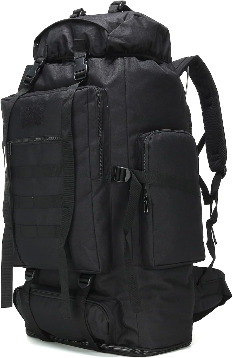 Hiking Backpack for Men 70L/100L Camping Backpack Military Rucksack Molle 3 Days Assault Pack for