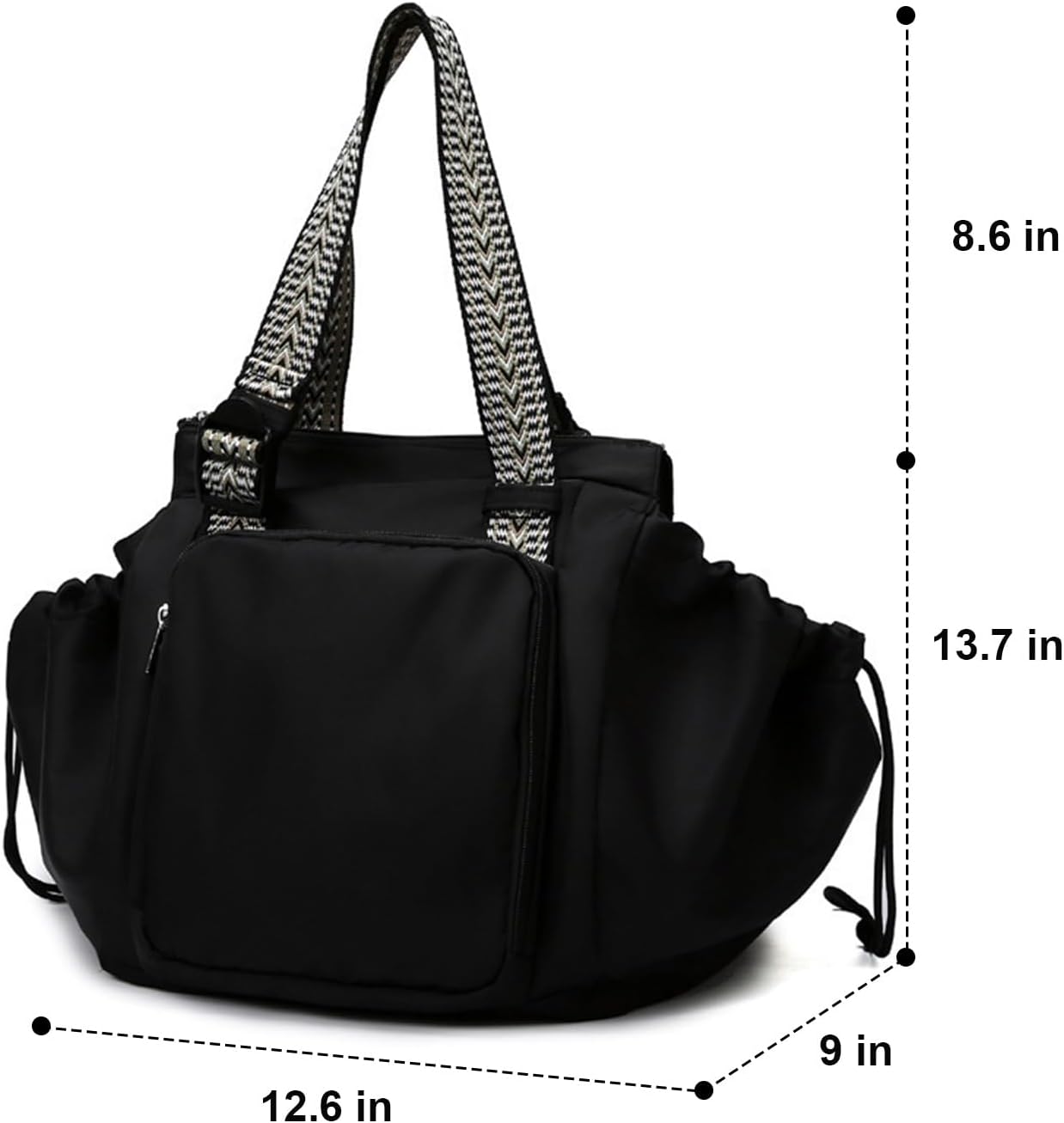 Gym Bag,Foldie Travel Tote Bag,Sports Weekender Bags for Women,Large Capacity Multifunctional Organizer Bag