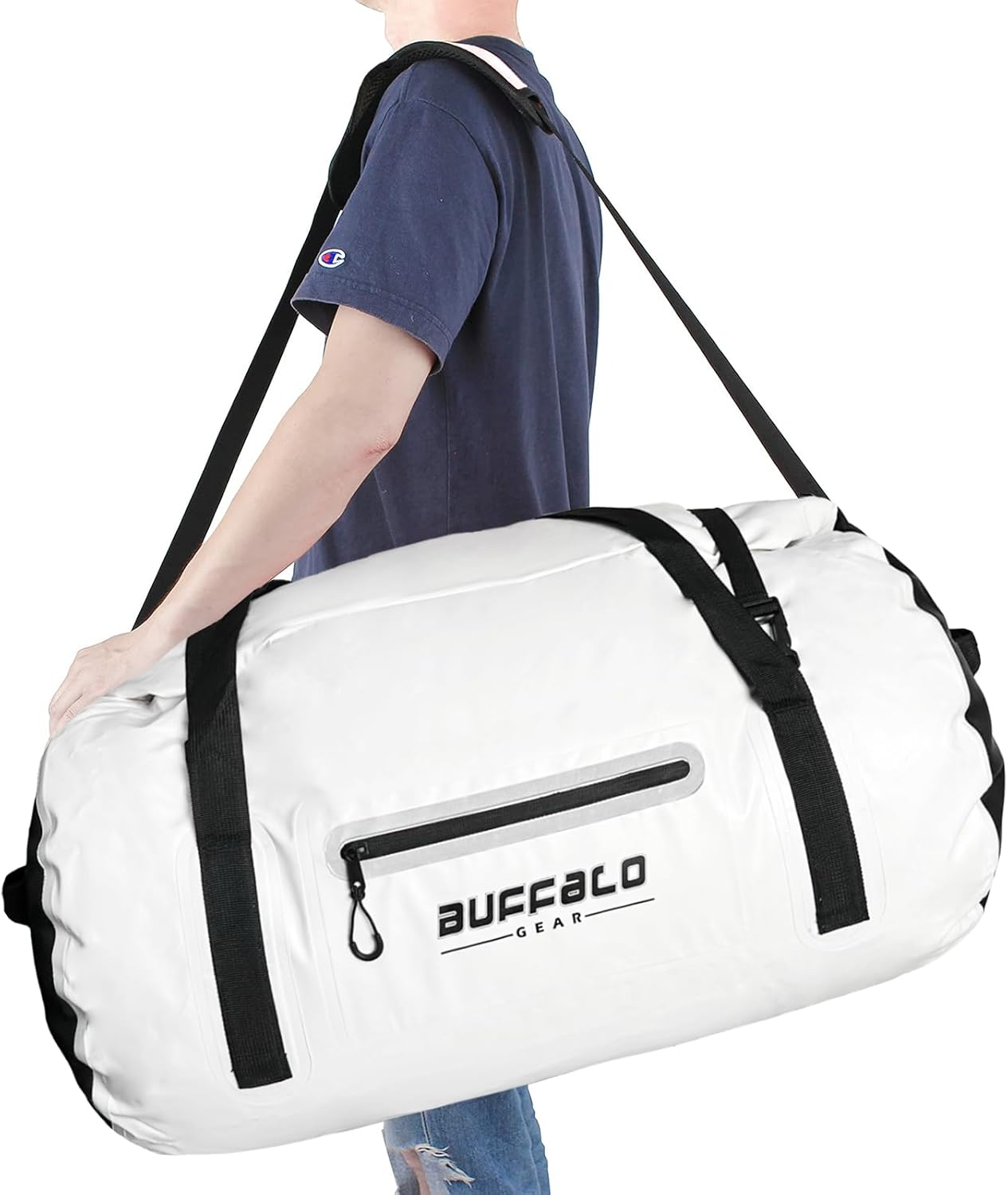 Buffalo Gear Waterproof Duffle Bag 40L 60L 80L Roll-top Dry Bag Heavy Duty Waterproof Duffel Travel