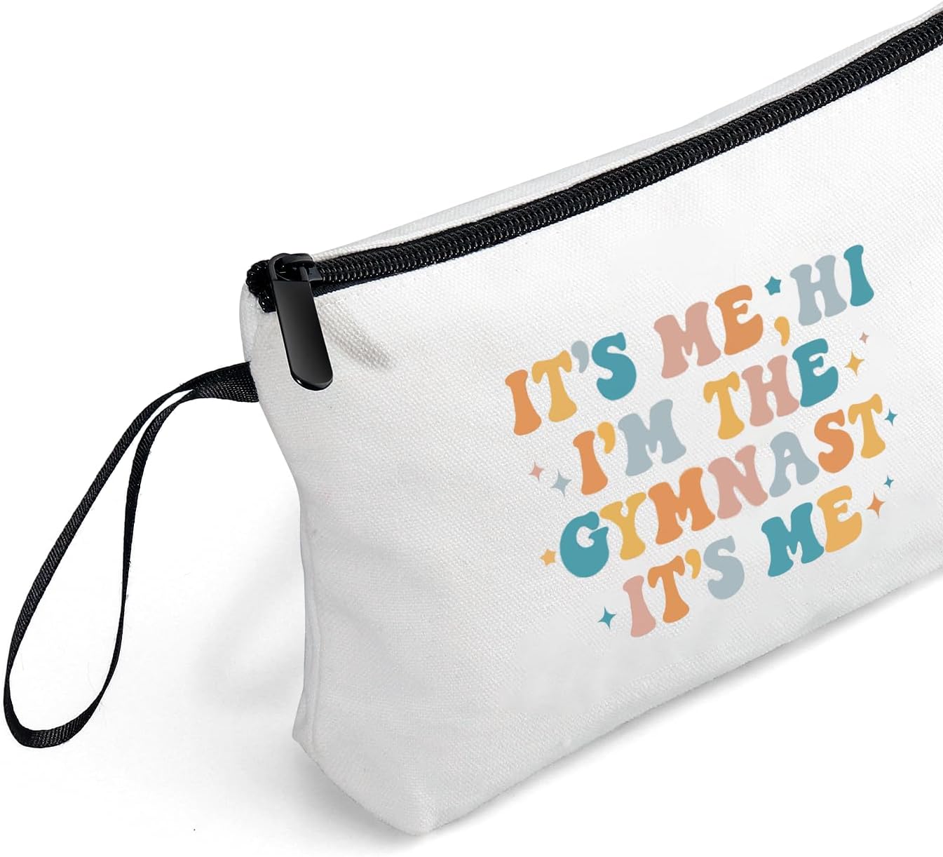 SEAMOON Gymnastics Makeup Bag - Unique Gift for Teenage Girl, Granddaughter or Coach