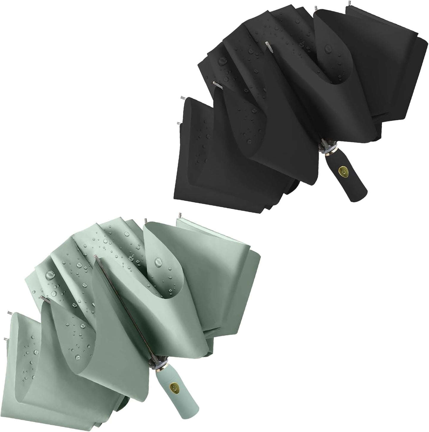 Windproof Inverted Umbrella for Travel, Comapct &Light, Easy Folding&Anti-rebound Rods, Automatic Reverse Umbrellas for Rain, Commute, Daily Use